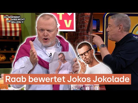 Stefan Raab testet Jokos Jokolade🍫 | Du gewinnst hier nicht die Million bei Stefan Raab 💪