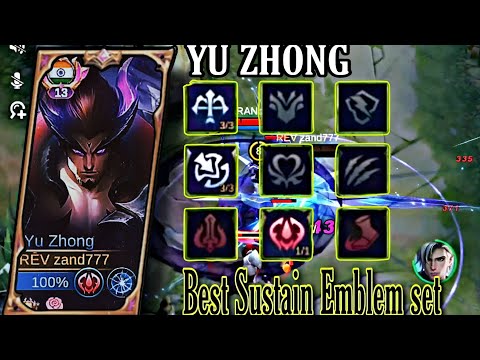 YU ZHONG!! COUNTER EVERY HERO USING FIGHTER EMBLEM SET || YU ZHONG BEST EMBLEM SET 2023 || PART-48