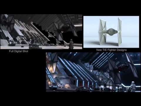 VFX Before and After Star Wars The Force Awakens PART 1