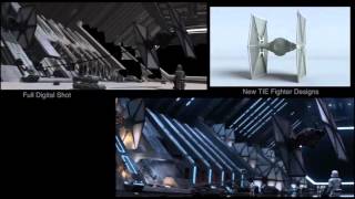 VFX Before and After Star Wars The Force Awakens PART 1