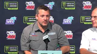Tony Stewart says he wanted to be like Joe Gibbs