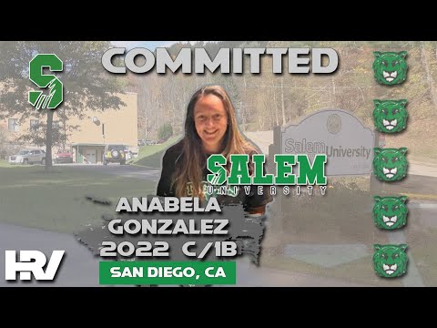 2022 Anabela Gonzalez Committed to Salem University