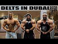 Jamie do rego hits delts with Jantee and Elton in Dubai