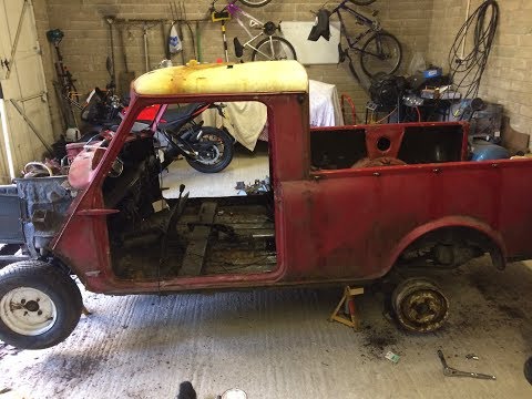 Classic mini pickup restoration Episode 28