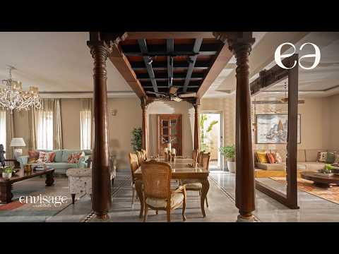 Inside a Luxury Indian Colonial Villa in Gurugram | Devgarhi | Envisage Architects