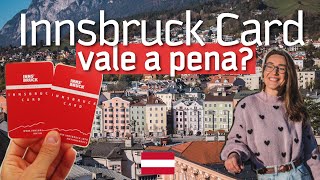 Como ECONOMIZAR em Innsbruck, na Áustria | o Innsbruck Card vale a pena? Como funciona?