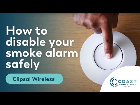 How to disable your smoke alarm safely | Clipsal Wireless | Coast Smoke Alarms