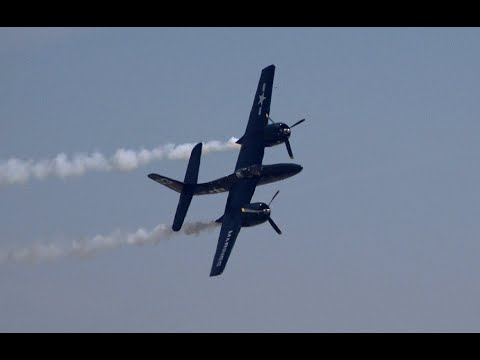 Chino Airshow 2019 - Grumman F7F Tigercat - 4K UHD