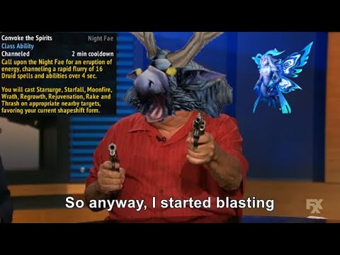 We are both bad at PvP but we have Convoke the Spirits | Shadowlands Boomkin PvP