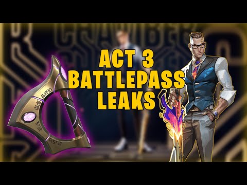 NEW Act 3 BATTLE PASS Is INSANE! - Valorant Skins Hindi #valorant