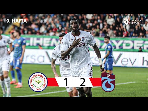 Çaykur Rizespor (1-2) Trabzonspor - Highlights/Özet | Trendyol Süper Lig - 2025/26