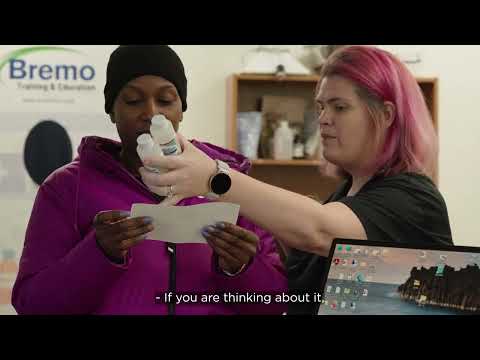 CCWA pharmacy tech graduates Leron Gordon and Dystiny Carter share their FastForward program experience at Bremo Pharmacy Richmond 