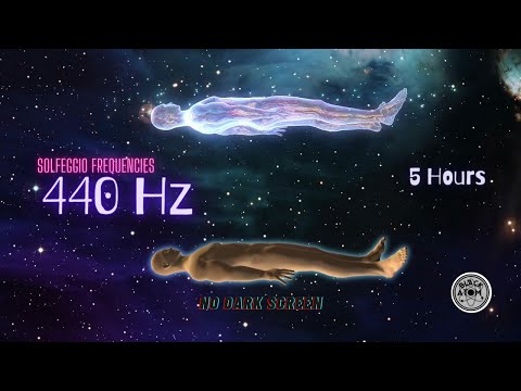 🎶 Solfeggio Frequencies 440 Hz ⨀ Sounds for Deep Sleep, Meditation and Relaxation ⨀ No Dark Screen