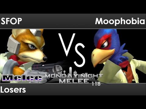 MNM 118 - AWOL | SFOP (Fox) vs Moophobia (Falco) Losers - Melee