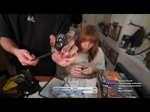 He found out she's clicker trained...