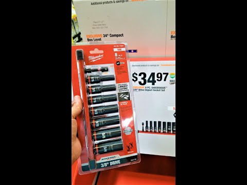 Milwaukee Deep Socket Set Best Ever? #Shorts