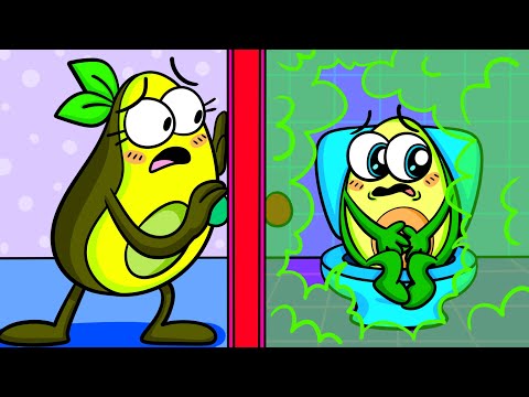 Avocado NEEDS to Go Potty!!! KIDS VS PARENTS || Avocado Couple