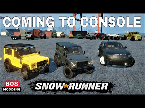 Snowrunner New Mods coming to Console from 808 Modding and Partners