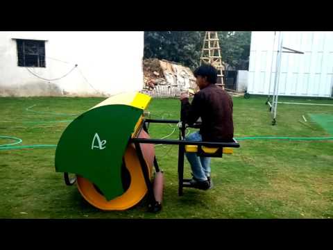 1 Ton - Electric Remote Control Cricket Pitch Roller