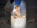 Cute White Heels Oddly Satisfying Asmr Smashing