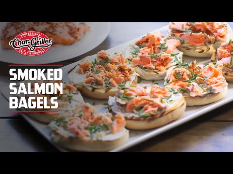 How To Make Smoked Salmon Bagels | Char-Griller