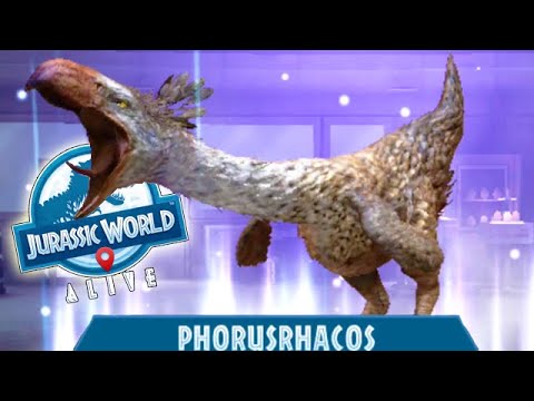 PHORUSRHACOS NEW CENOZOIC UNLOCKED!!! (JURASSIC WORLD ALIVE)