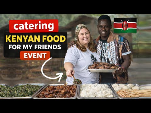 Catering Kenyan Food For My Friends Event | Cooking | Vlog | DITL |Ugali | Kale |The Bichanga Family