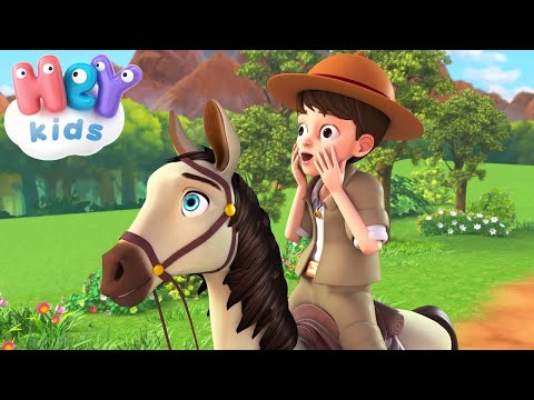 My Horsey | Horse Cartoons for Children | Kids Songs & Nursery Rhymes - HeyKids