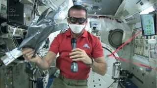 Chris Hadfield gets tough on Space Station spills