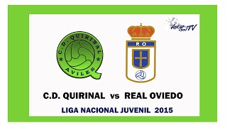 preview picture of video 'Asturgoltv / C.D. Quirinal - Real Oviedo / Liga Nacional Juvenil  22-03-2015'