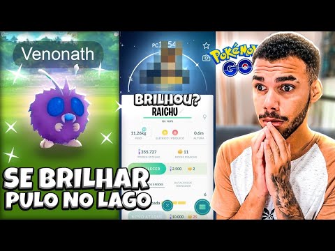 O SHINY DA SORTE - POKEMON GO | Cris |