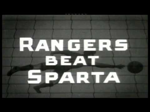 Beslissingswedstrijd Glasgow Rangers - Sparta Rotterdam in 1960