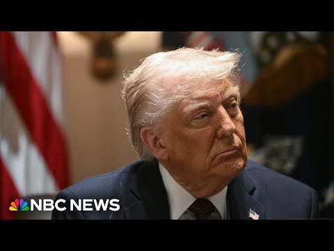 LIVE: Trump holds Cabinet meeting | NBC News