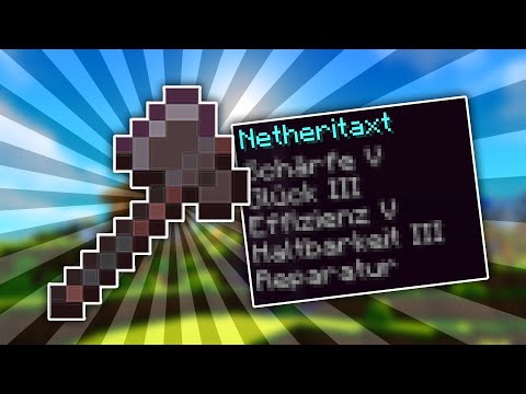 Die BESTEN Verzauberungen für deine Axt in Minecraft 1.21