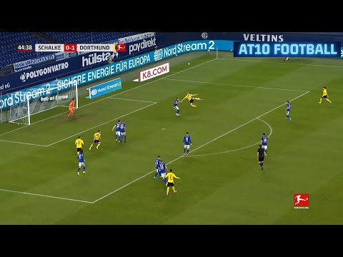 Haaland's ACROBATIC Goal Vs Schalke | 2021 | Bundesliga