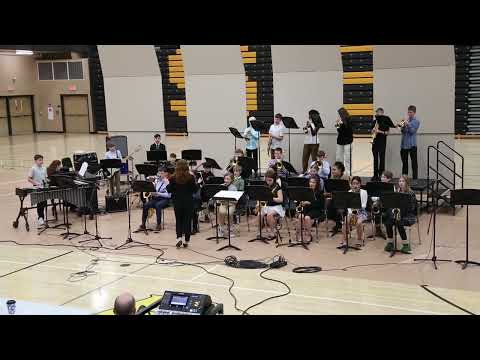 SEP - JazzFest - Carlisle 7th Grade - Intro and When Johnny Comes Struttin' Home - Feb 10, 2024