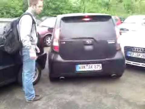 Obersberg Parkplatz Bad Hersfeld - Schörmi beim ausparken 2009