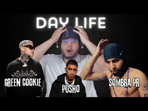 EL MVP ESTA DEVUELTA  | Green Cookie, Sombra PR & Pusho - DAY LIFE (VIDEO REACCION)