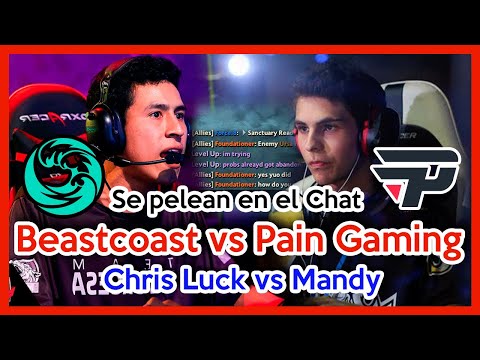 [PELEA] Beastcoast vs Pain Gaming - Se desconectan (Chris Luck vs. Mandy) BO3 - Game 2