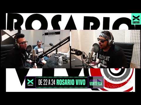 Sodioflow - Entrevista + mini show en vivo en ROSARIO VIVO (VORTERIX RADIO) junto a Joanman.