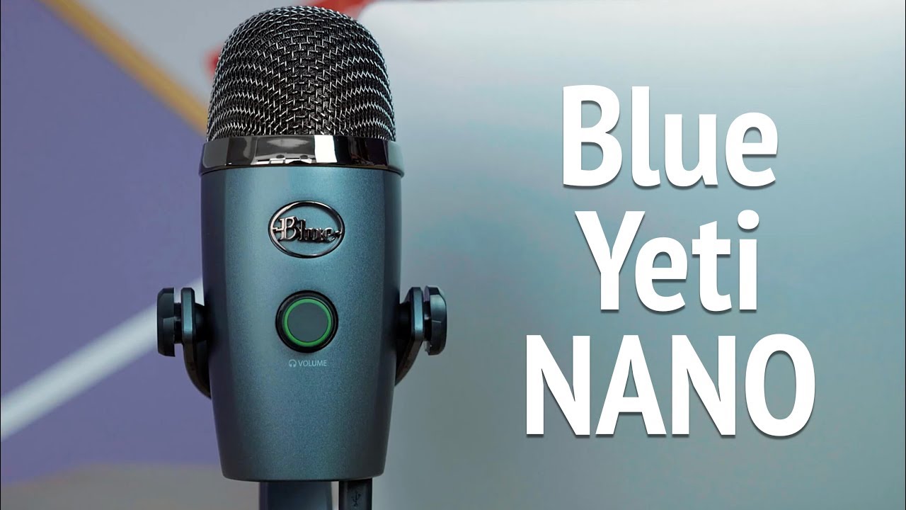 Микрофон Blue Yeti Nano, серый