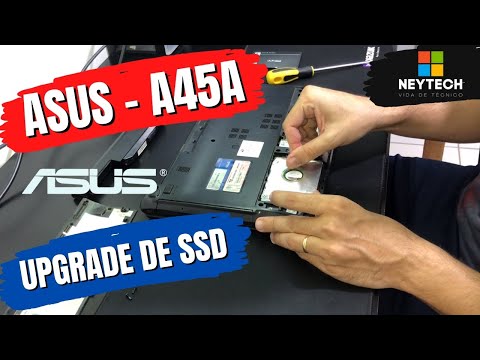 ASUS A45A - Como fazer upgrade de SSD