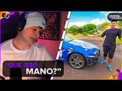 ARUAN REACTS: LOOK WHAT MY SKYLINE R34 REALLY LOOKS LIKE 😢 (RENATO GARCIA) - Aruan's Cuts