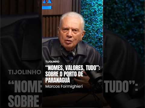 “É assustador o que está acontecendo no Porto de Paranaguá”, diz Formighieri