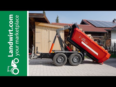 Muldenkipper mit Hakenlift