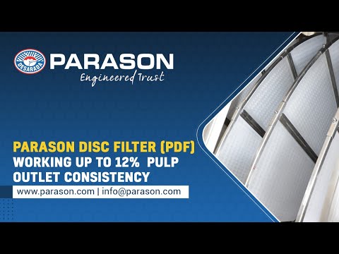 Disc Filter Working at 12%