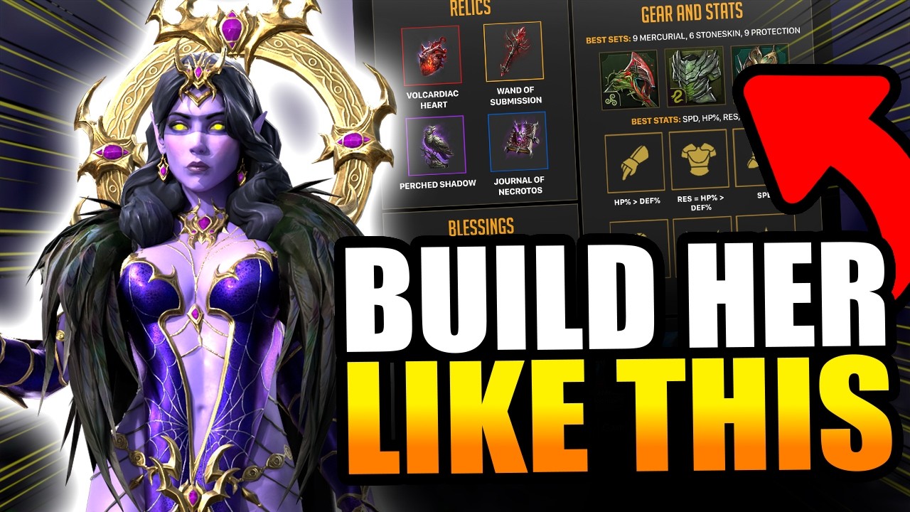 How to Build MAVARA, THE WEB DIVINER!! | RAID: Shadow Legends