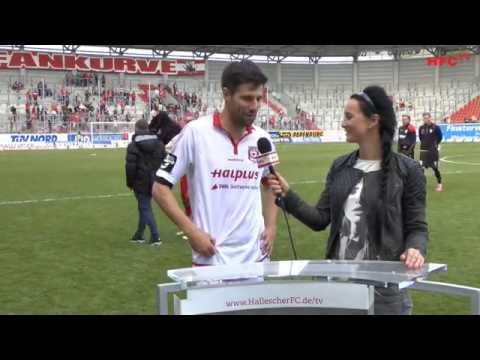 35. Spieltag: Hallescher FC - SSV Jahn Regensburg | Interviews nach dem Spiel