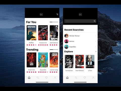 Designing Comic App UI Using SwiftUI - Stylish Comic App UI Using SwiftUI - SwiftUI Tutorial