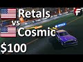 Retals vs Cosmic | $100 Rocket League 1v1 Showmatch